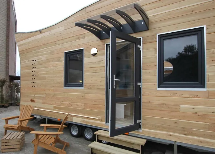 Tiny Wave Tiny House Auf Dem Campingplatz Strandgut