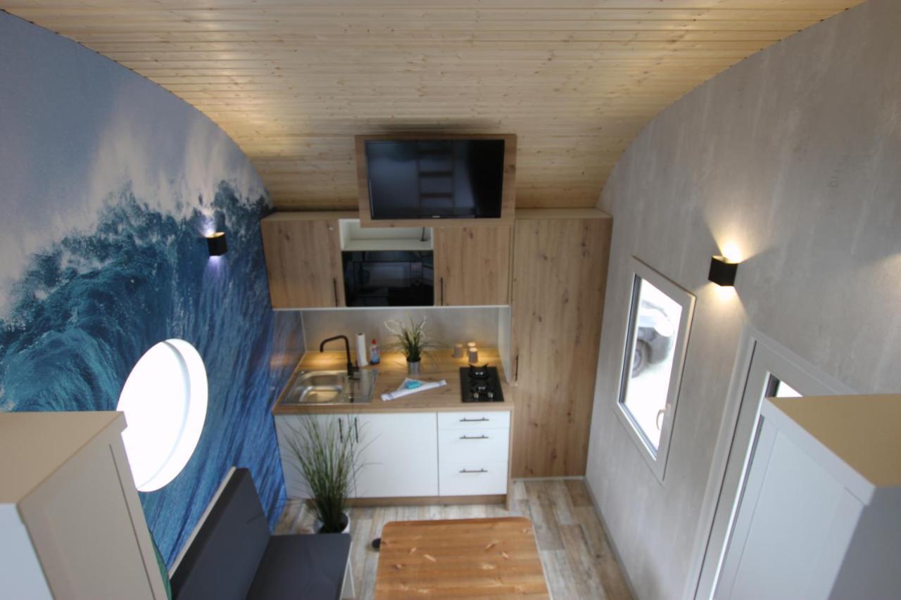 Tiny Wave Tiny House Auf Dem Strandgut Campsite