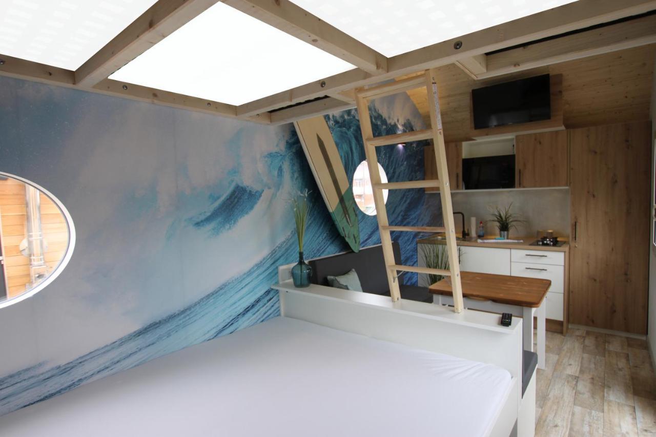 Campsite Tiny Wave Tiny House Auf Dem Strandgut *