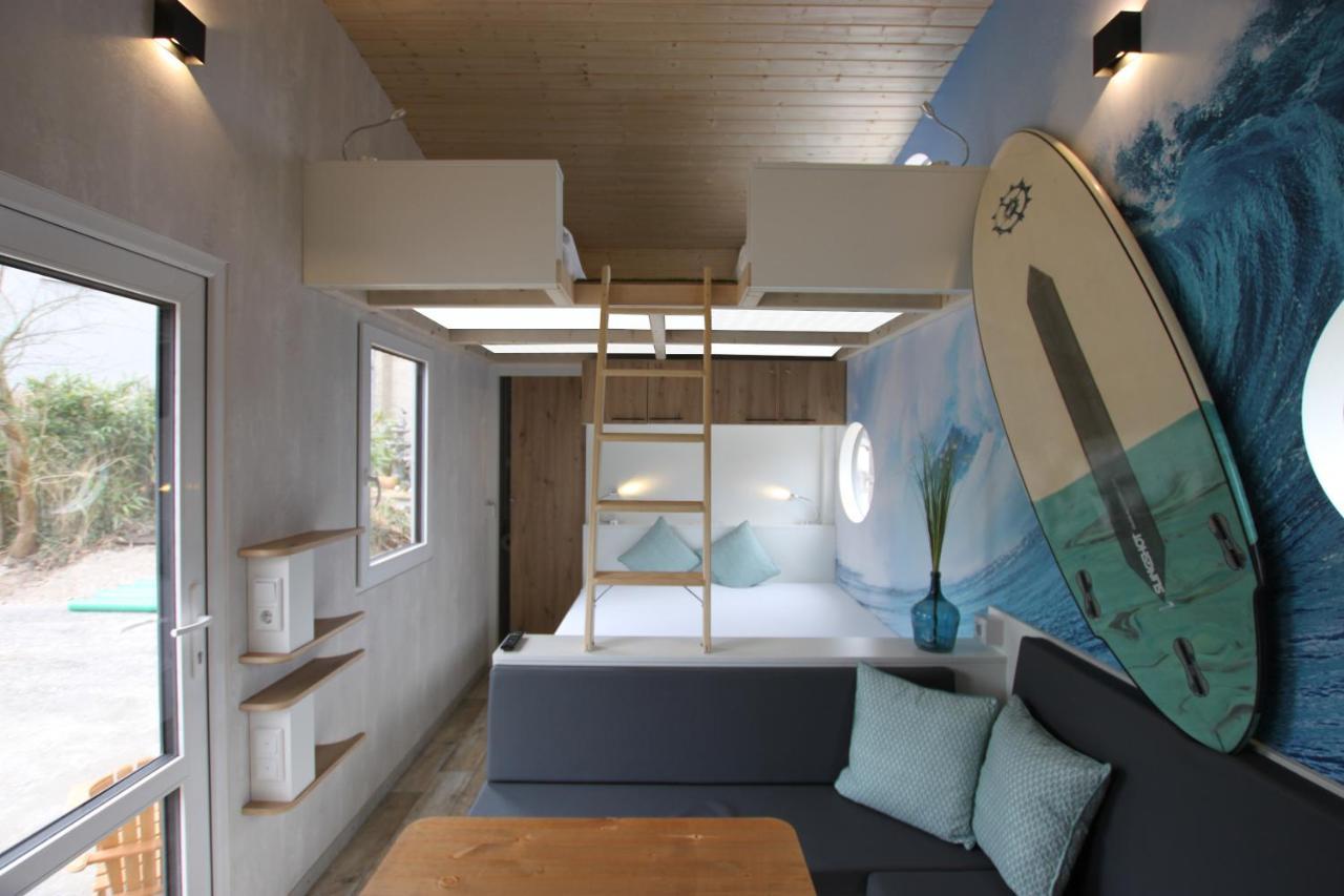 Tiny Wave Tiny House Auf Dem Strandgut Campsite